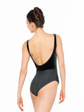 Load image into Gallery viewer, Eleve Allison Leotard Dark Forest Velvet RTW