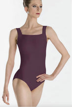 Load image into Gallery viewer, *WEAR MOI Adult EMERAUDE Square Front Tank Leo PRUNE