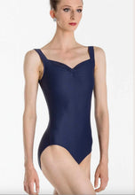 Load image into Gallery viewer, *WEAR MOI Adult FAUSTINE Pinch Front Tank Leo NAVY
