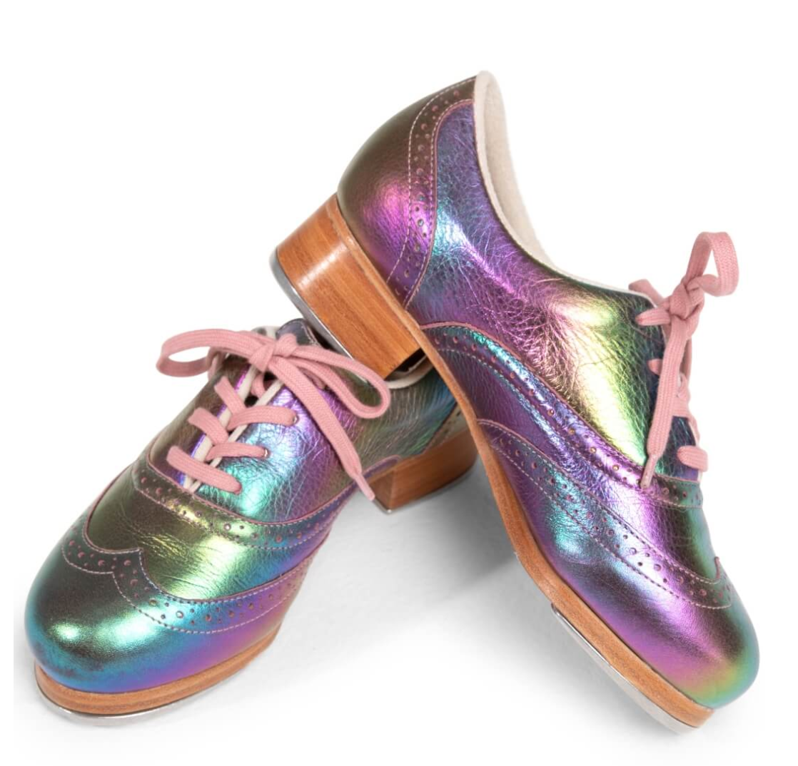 Purple tap shoes on sale