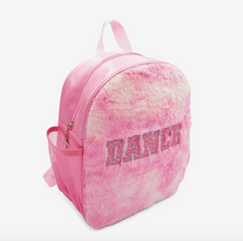 Load image into Gallery viewer, Capezio Faux Fur Dance Backpack