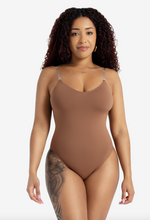 Load image into Gallery viewer, Camisole Leotard w/ Clear Transition Straps 3532