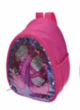 Load image into Gallery viewer, Capezio Reversible Glitter Backpack