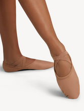 Load image into Gallery viewer, Capezio Adult Hanami Canvas Ballet Shoe Light Suntan 2037W