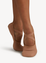 Load image into Gallery viewer, Capezio Adult Hanami Canvas Ballet Shoe Light Suntan 2037W