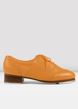 Load image into Gallery viewer, BLOCH Mens Jason Samuels Smith Limited Edition Orange Pebble Leather Tap Shoes S0313MG