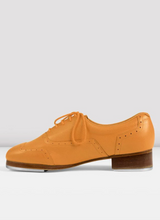 Load image into Gallery viewer, BLOCH Mens Jason Samuels Smith Limited Edition Orange Pebble Leather Tap Shoes S0313MG