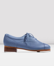 Load image into Gallery viewer, BLOCH Ladies Jason Samuels Smith Sky Blue Pebble Leather Tap Shoes S0313LG-SV