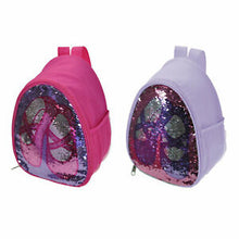 Load image into Gallery viewer, Capezio Reversible Glitter Backpack