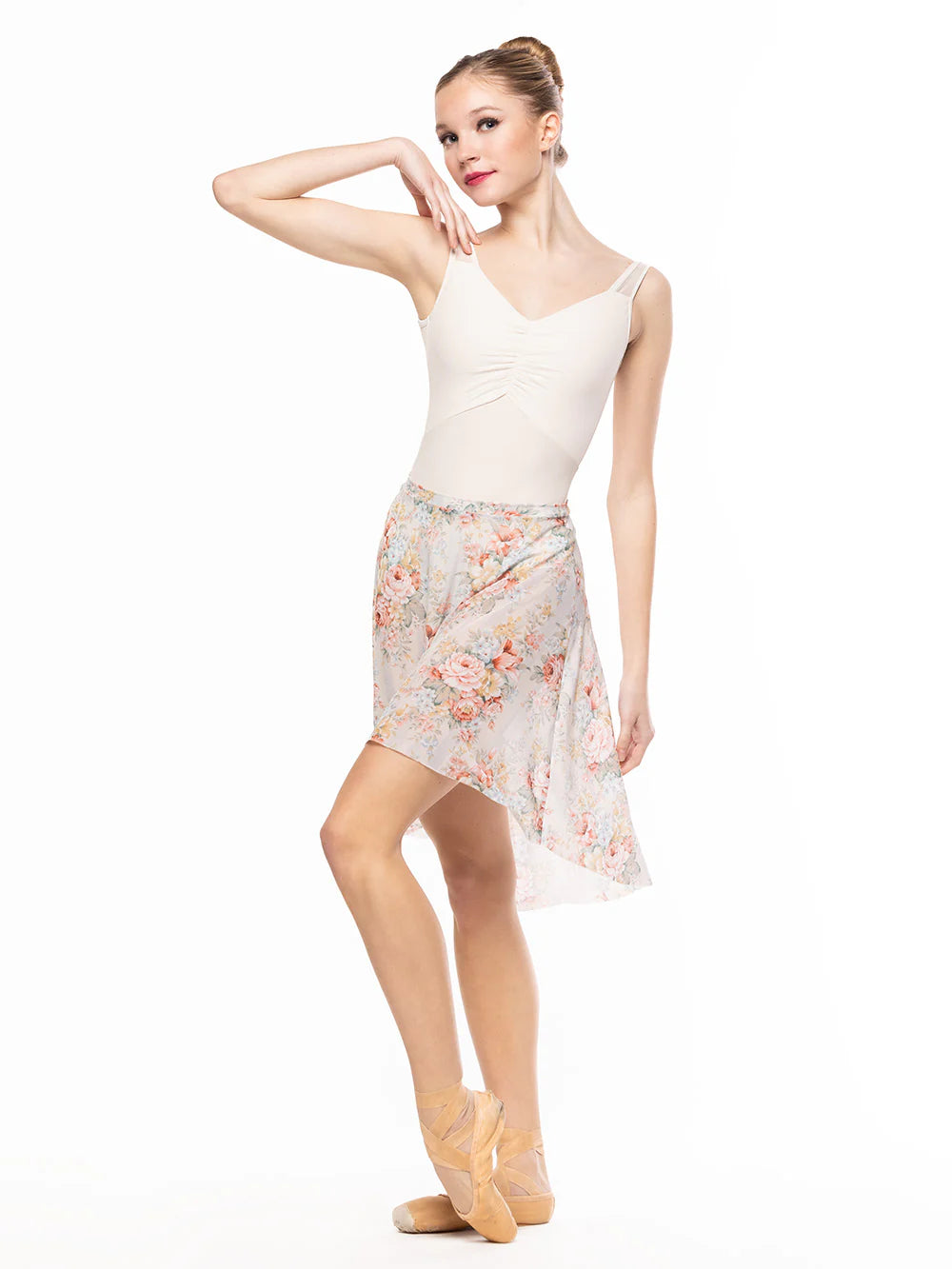Eleve Long High-Low Skirt Endless Love Mesh RTW