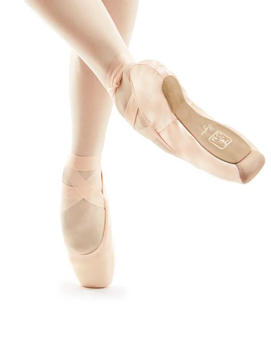 Gaynor Minden Lyra Pointe Shoes EXTRA-FLEX SHANK (yellow bag