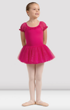 Load image into Gallery viewer, Mirella Girls Miami Cap Sleeve Tutu Dress
