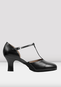 Ladies Split Flex Leather Character Shoes S0390L