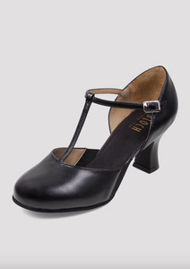 Ladies Split Flex Leather Character Shoes S0390L