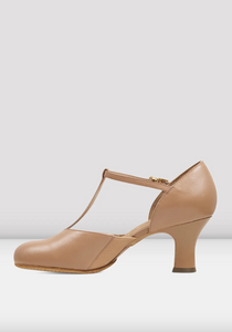 Ladies Split Flex Leather Character Shoes S0390L