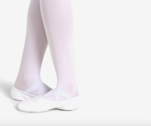 Capezio Hanami Canvas Ballet Shoe White 2037W