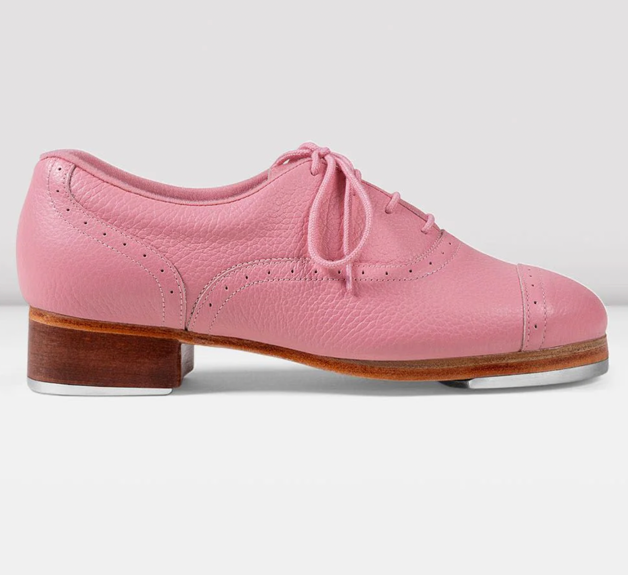 BLOCH Ladies Jason Samuels Smith PINK Pebble Leather Tap Shoes Portland Dancewear BLOCH Ladies Jason Samuels Smith PINK Pebble Leather Tap Shoes Portland Dancewear