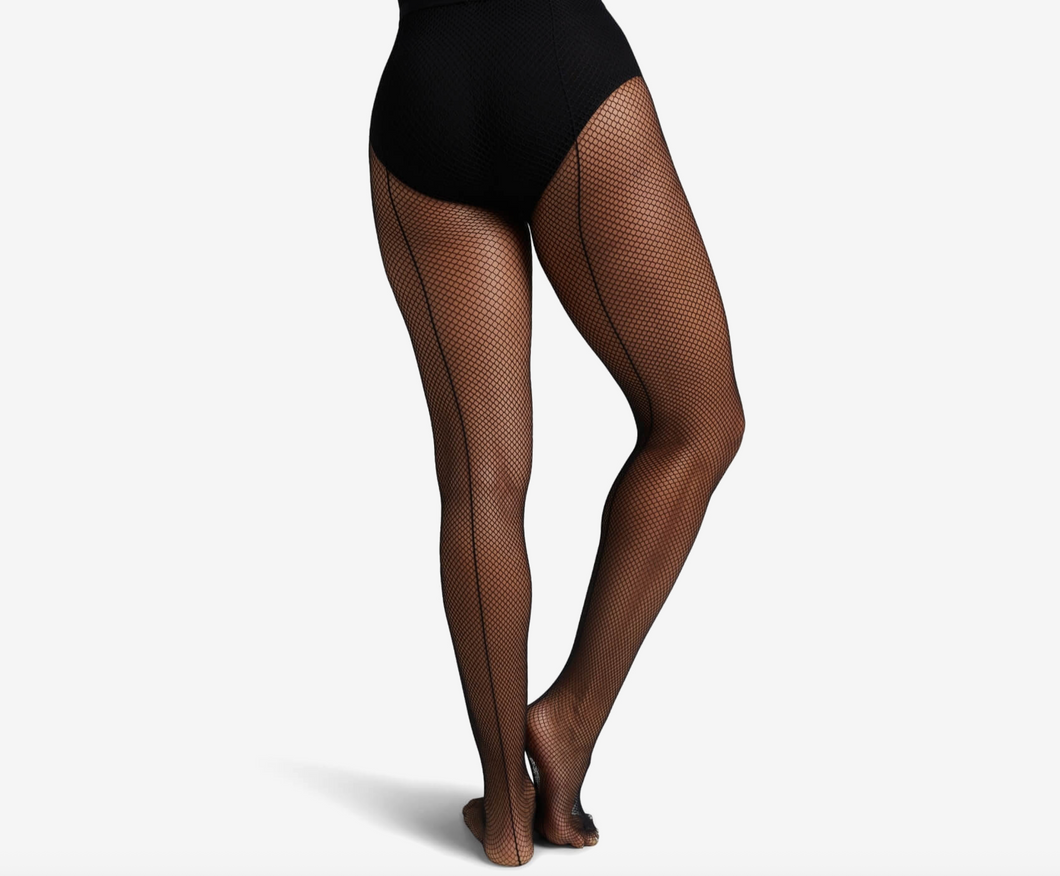 CAPEZIO Classic Fishnet ADULT Tight with Seams 3408
