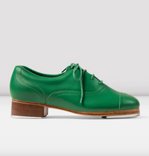Load image into Gallery viewer, BLOCH Ladies Jason Samuels Smith EMERALD Smooth Leather Tap Shoes LIMITED EDITION
