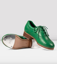 Load image into Gallery viewer, BLOCH Ladies Jason Samuels Smith EMERALD Smooth Leather Tap Shoes LIMITED EDITION
