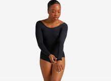 Load image into Gallery viewer, Capezio Team Basics Adult Long Sleeve Leotard TB135
