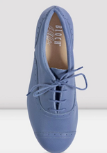 Load image into Gallery viewer, BLOCH Ladies Jason Samuels Smith Sky Blue Pebble Leather Tap Shoes S0313LG-SV
