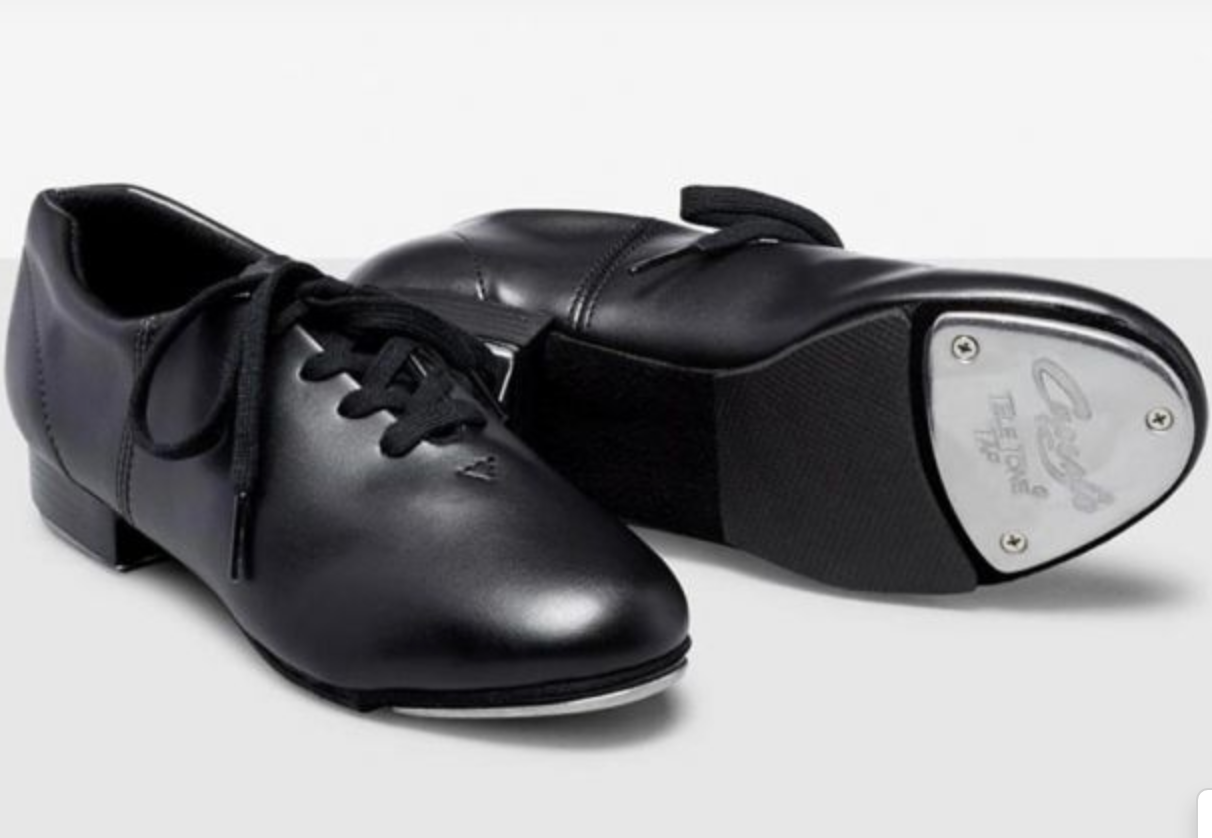 Capezio Black Tap Shoes Capezio West End Cuban Heel Oxford Tap