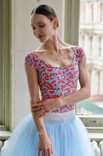 Load image into Gallery viewer, Chameleon Activewear Fleur de Shevy Cap Sleeve
