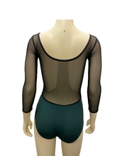 Load image into Gallery viewer, Yumiko Meagan Mesh Color Block Leotard
