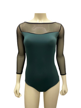 Load image into Gallery viewer, Yumiko Meagan Mesh Color Block Leotard
